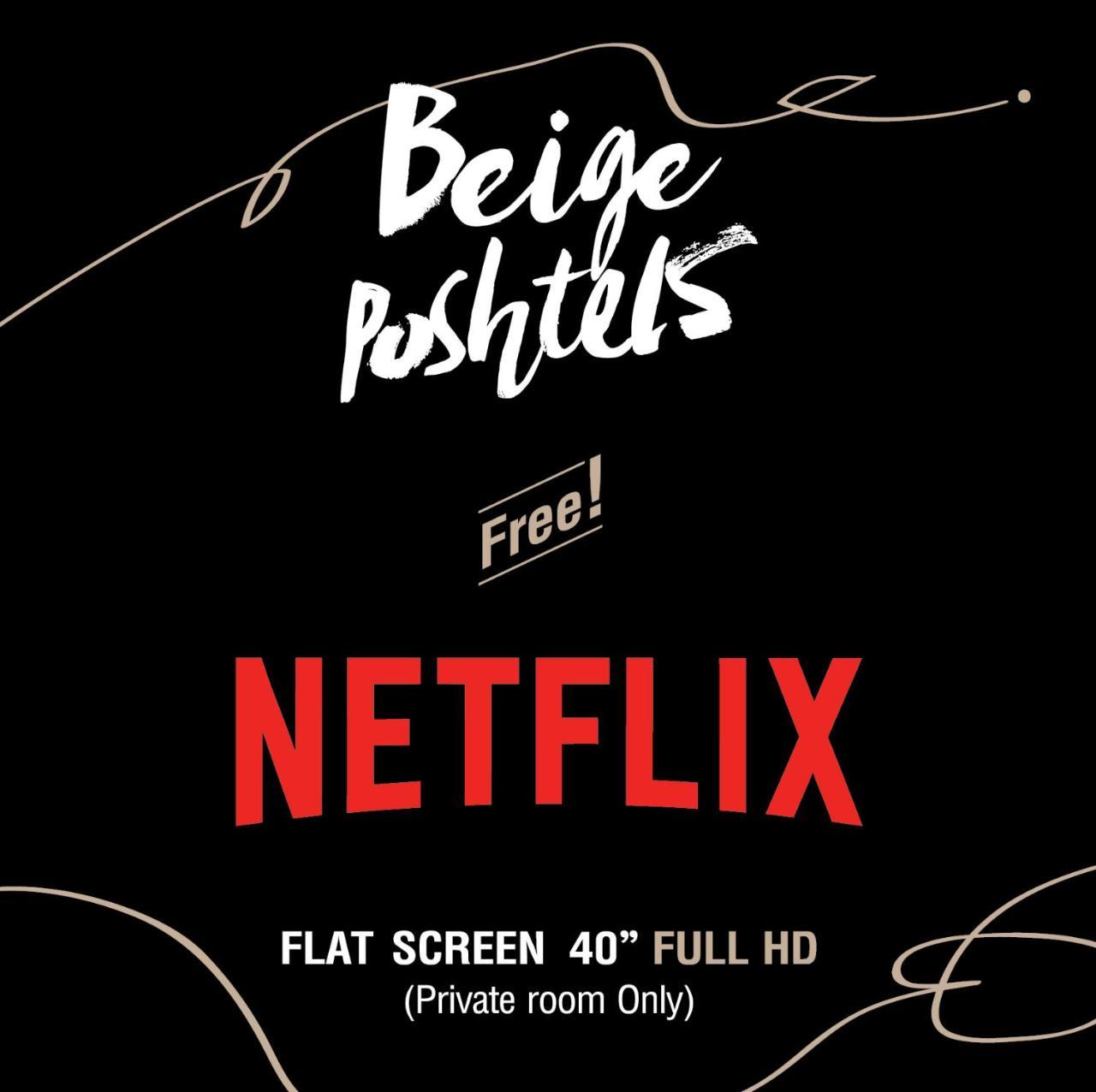 Beige Poshtels + Netflix Hostel Bangkok Kültér fotó
